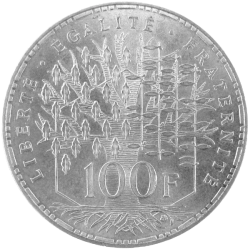 100 Francs Argent (1982 - ...)