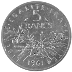 5 Francs Semeuse (1959-1969)