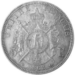 5 Francs Ecu (1795-1889)