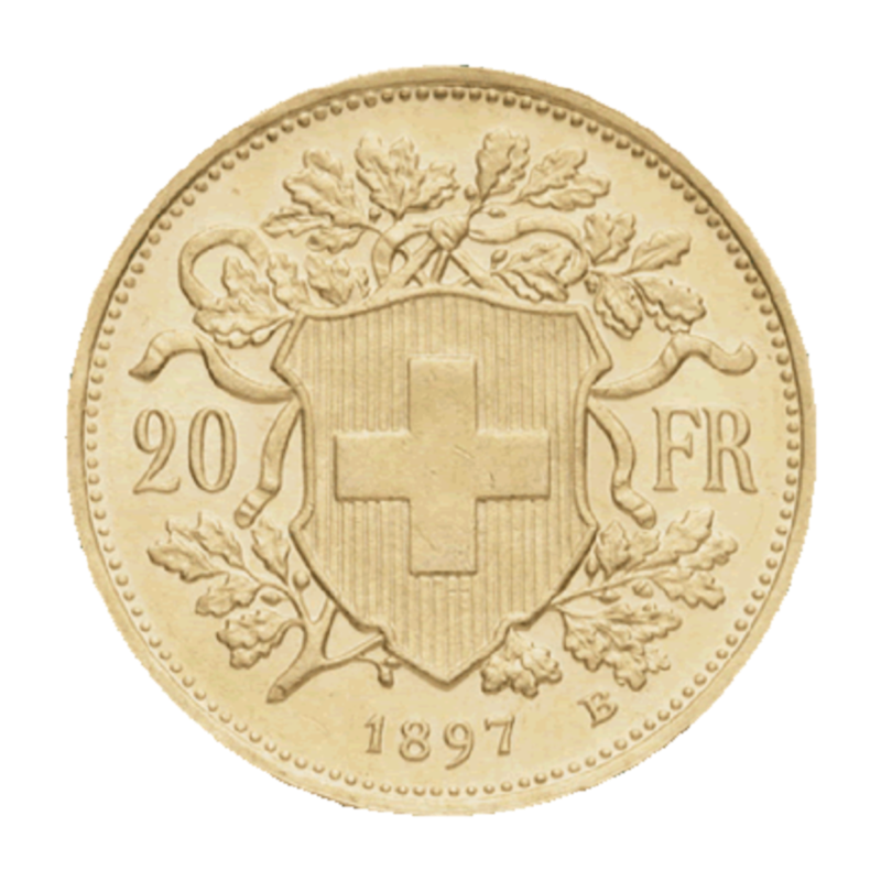 20 Francs Croix Suisse