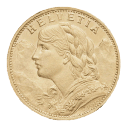 20 Francs Croix Suisse